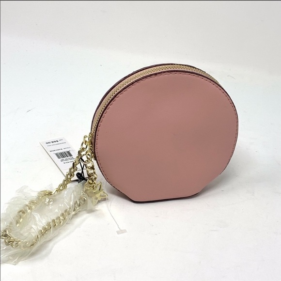 BCBG generation small clutch round wristlet pink - Picture 1 of 8
